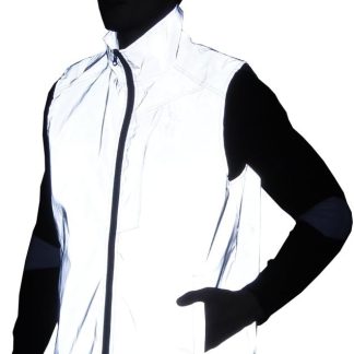 LZLRUN Reflective Vest Jacket Casual Hiphop Windbreaker image 1
